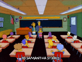 Talking Season 3 GIF by The Simpsons