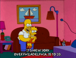Excited Season 3 GIF by The Simpsons