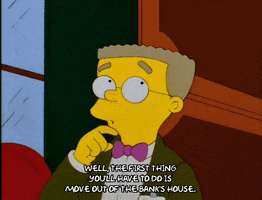 Deciding Season 8 GIF by The Simpsons