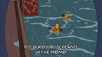 Season 20 Ocean GIF by The Simpsons