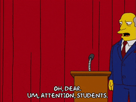 Speaking Episode 19 GIF by The Simpsons