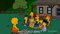 Lisa Simpson Questions GIF by The Simpsons
