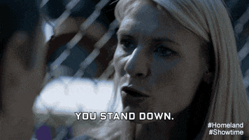 Stand Down Claire Danes GIF by Showtime