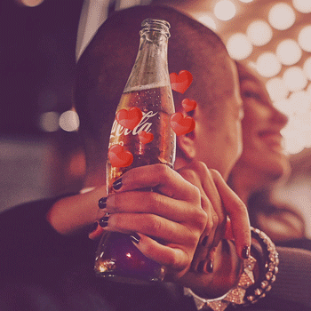 cocacolaisland valentines coca-cola GIF