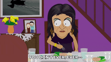 angry dinner GIF by South Park 