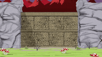 wall breaking GIF by South Park 