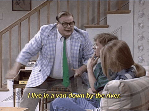 Living In A Van Down By The River GIFs - Get the best GIF on GIPHY