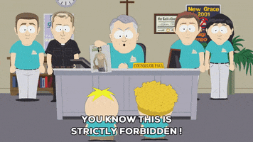lecturing butters stotch GIF by South Park 