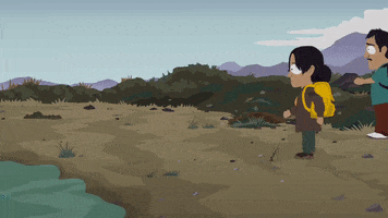 water walking GIF by South Park 