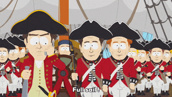 british boat GIF by South Park 