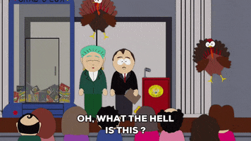 chaos confusion GIF by South Park 