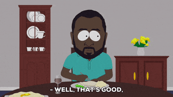 confusion dinner time GIF by South Park 
