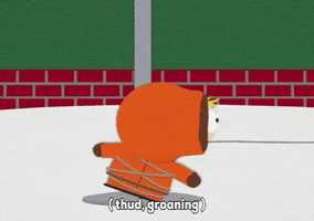 kenny mccormick air GIF by South Park 