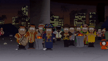 camp refugee GIF by South Park 