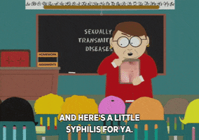 scaring sex ed GIF by South Park 