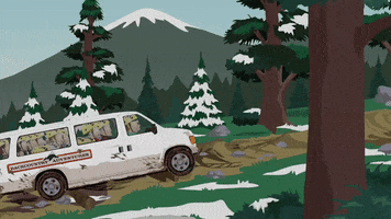 mountain van GIF by South Park 