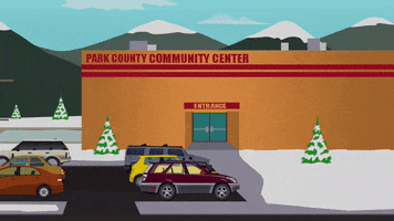 community center car GIF by South Park 