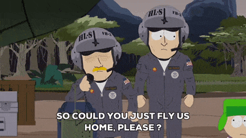 kyle broflovski pilot GIF by South Park 