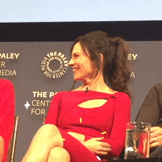 Maggie Siff Lol GIF by The Paley Center for Media