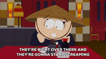 eric cartman restaurant GIF by South Park 