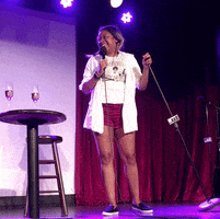 phoebe robinson laughing GIF by 2 Dope Queens Podcast