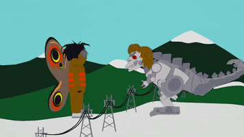 robots fighting GIF by South Park 