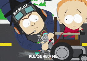 rescue team fear GIF by South Park 