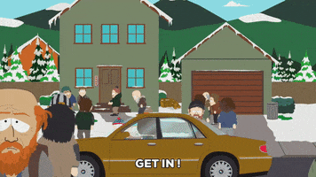 walking leaving GIF by South Park 