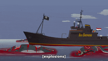 fire crash GIF by South Park 