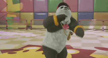 jamesliamcook celebrate panda tekken GIF