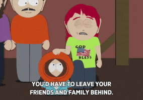 depart kenny mccormick GIF by South Park 