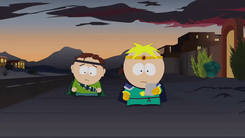 Butters Stotch Hero GIF by South Park