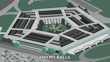 pentagon approaching GIF by South Park 