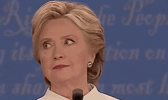 Hillary Clinton Reaction GIF by Election 2016