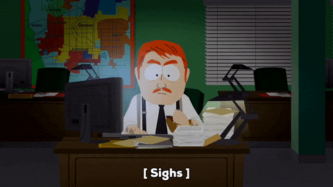 Working Late Night GIF by South Park  - Find & Share on GIPHY