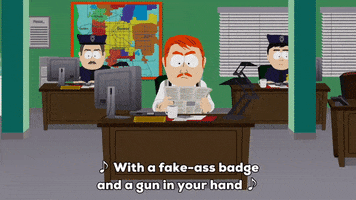 police station office GIF by South Park 