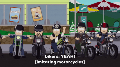 south park harley riders