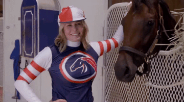 horseback riding outfit GIF by Chelsea Handler