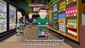 whole foods gun GIF by South Park 