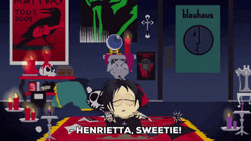 goth parents GIF by South Park 