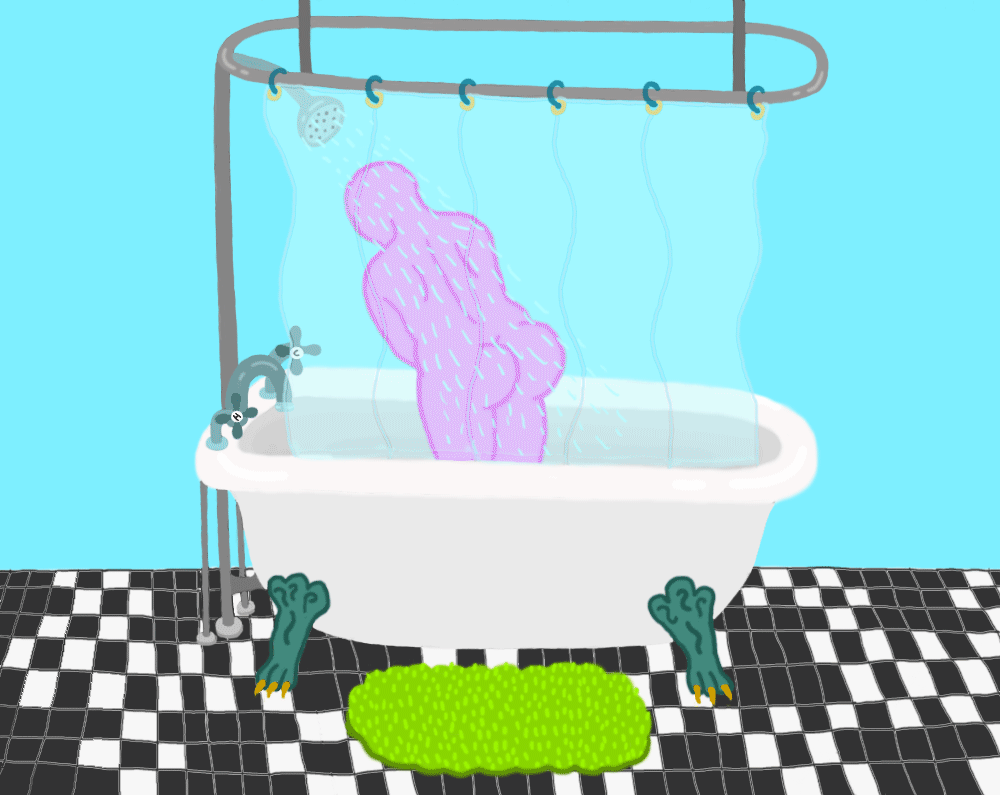 Booty Shower GIF by Annie Gugliotta Find & Share on GIPHY