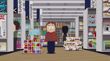 walking looking around GIF by South Park 