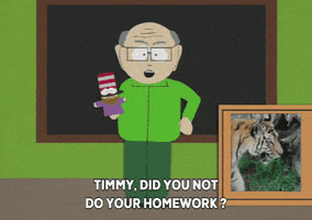 teacher accusing GIF by South Park 
