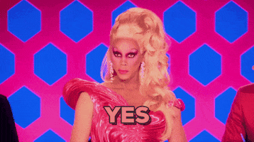 drag race yes GIF by RuPaul's Drag Race