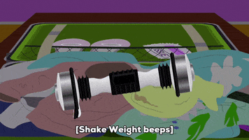 shake weight beeping GIF by South Park 