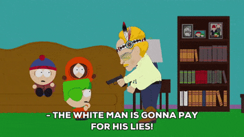 threatening jesse jackson GIF by South Park 