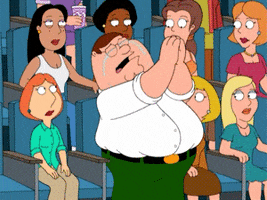 Peter Griffin Applause GIF by Family Guy