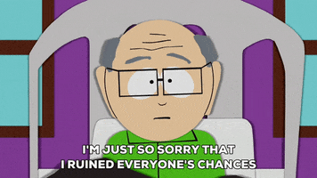 sorry mr. herbert garrison GIF by South Park 
