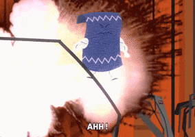 explosion GIF by South Park 