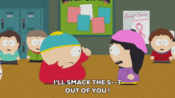 attacking eric cartman GIF by South Park 